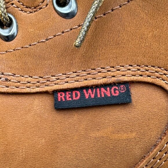 Red Wing King Toe Mens 6-Inch Waterproof Safety Toe Leather Boots Size 11D - Picture 14 of 15